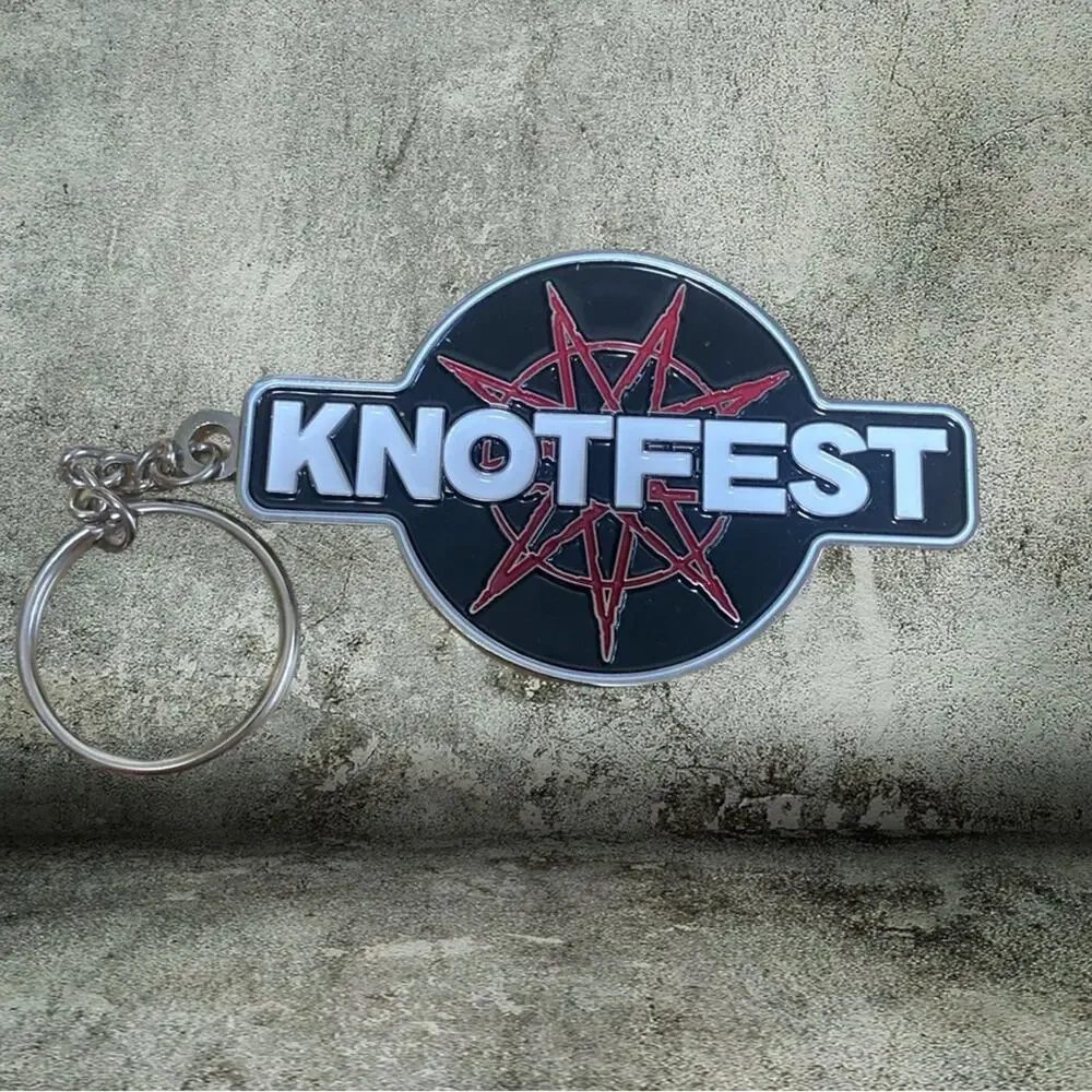 NEW Slipknot Knotfest Keychain
